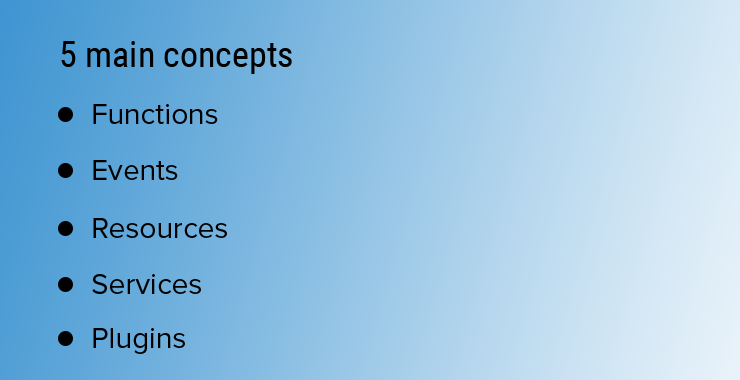 5 - Main concepts