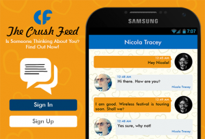The Crush Feed android app