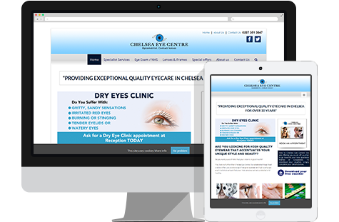 Chelsea eye centre website