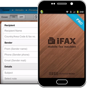 iFax mobile fax machine