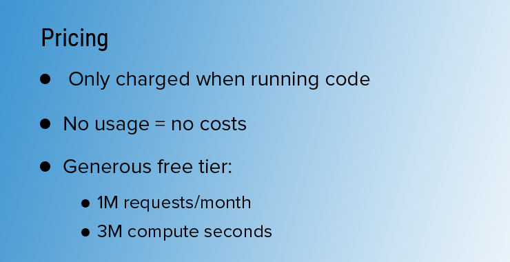 2 - Serverless Pricing