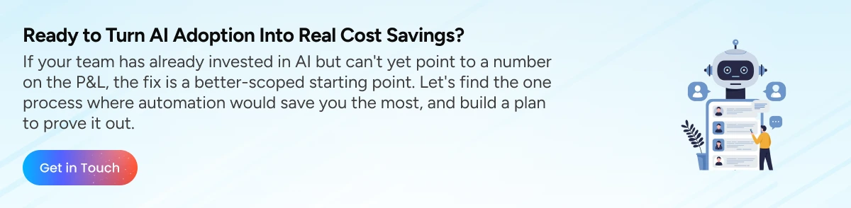 Ready to Turn AI Adoption Into Real Cost Savings