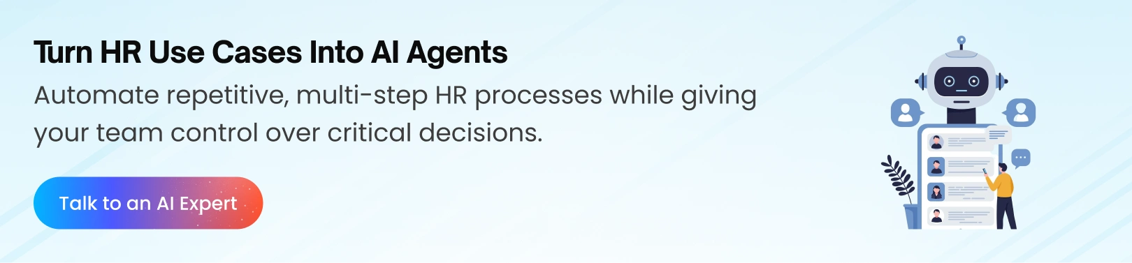 HR Use Cases Into AI Agents